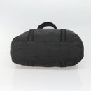 PRADA Shoulder Bag Nylon Black Silver Auth bs25727-5