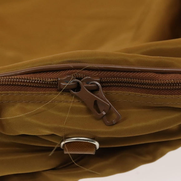 PRADA Garment Cover Nylon Beige Auth bs25728