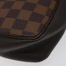 LOUIS VUITTON Damier Ebene Trousse Makeup Pouch N51982 LV Auth bs25736-17
