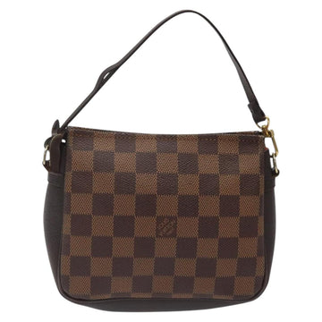 LOUIS VUITTON Damier Ebene Trousse Makeup Pouch N51982 LV Auth bs25736 - 0