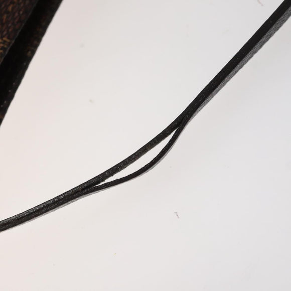 LOUIS VUITTON Damier Ebene Trousse Makeup Pouch N51982 LV Auth bs25736