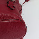 GUCCI Bamboo Backpack Leather Outlet Pink 370833 Auth bs25742-10