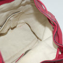 GUCCI Bamboo Backpack Leather Outlet Pink 370833 Auth bs25742-19