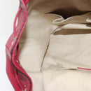 GUCCI Bamboo Backpack Leather Outlet Pink 370833 Auth bs25742-20