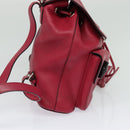 GUCCI Bamboo Backpack Leather Outlet Pink 370833 Auth bs25742-4