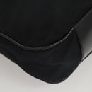 GUCCI Bamboo Hand Bag Canvas 2way Navy Silver 001 1577 Auth bs25743-9
