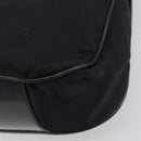 GUCCI Bamboo Handtasche Canvas 2-Wege Navy Silber 001 1577 Auth bs25743-17