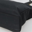 Gianni Versace Tote Bag Nylon Black Gold Auth bs25747-16