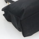 Gianni Versace Tote Bag Nylon Black Gold Auth bs25747-17