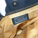 Gianni Versace Tote Bag Nylon Black Gold Auth bs25747-10