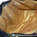 Gianni Versace Tote Bag Nylon Black Gold Auth bs25747-11