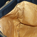 Gianni Versace Tote Bag Nylon Black Gold Auth bs25747-19