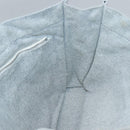 HERMES New Fourre Tout MM Hand Bag Canvas Gray Silver Auth bs25765-15