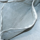 HERMES New Fourre Tout MM Hand Bag Canvas Gray Silver Auth bs25765-17