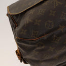 LOUIS VUITTON Monogram Saumur 35 Shoulder Bag M42254 LV Auth bs25771-16