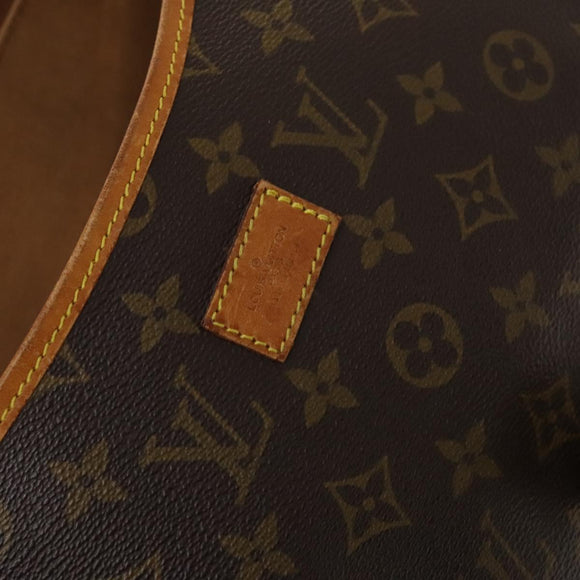 LOUIS VUITTON Monogram Saumur 35 Shoulder Bag M42254 LV Auth bs25771