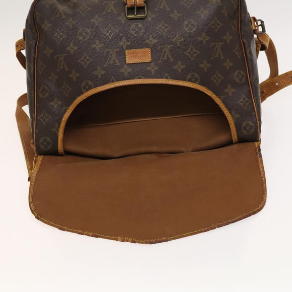 LOUIS VUITTON Monogram Saumur 35 Shoulder Bag M42254 LV Auth bs25771