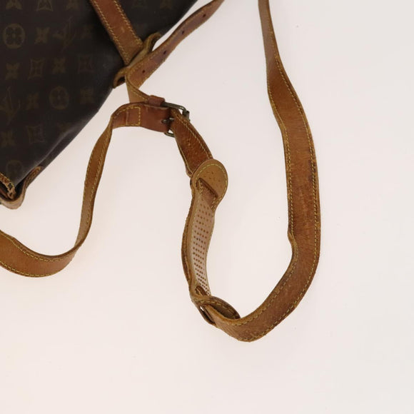 LOUIS VUITTON Monogram Saumur 35 Shoulder Bag M42254 LV Auth bs25771