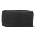 HERMES Long Wallet Leather Navy Auth bs25774-13