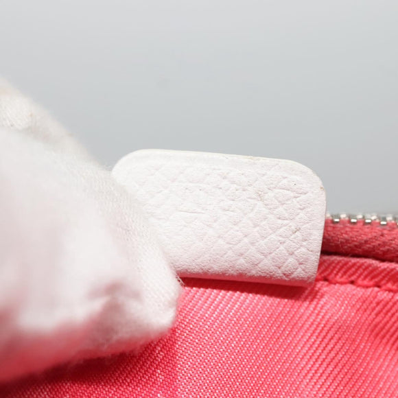 HERMES Long Wallet Leather Navy Auth bs25774