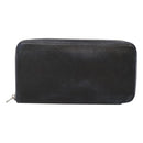 HERMES Long Wallet Leather Navy Auth bs25774-2