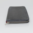 HERMES Long Wallet Leather Navy Auth bs25774-4