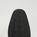 LOUIS VUITTON Driving Shoes Leather Black LV Auth bs25780-25