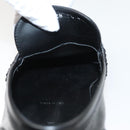 LOUIS VUITTON Driving Shoes Leather Black LV Auth bs25780-34