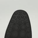 LOUIS VUITTON Driving Shoes Leather Black LV Auth bs25780-8