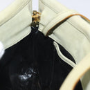 Salvatore Ferragamo Shoulder Bag Suede Green Gold Auth bs25782-18