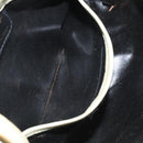 Salvatore Ferragamo Shoulder Bag Suede Green Gold Auth bs25782-11