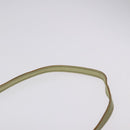 Salvatore Ferragamo Shoulder Bag Suede Green Gold Auth bs25782-8