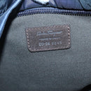 Salvatore Ferragamo Tote Bag Suede Brown Silver Auth bs25783-22