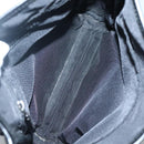 BURBERRY Shoulder Bag Nylon Black Silver Auth bs25785-11