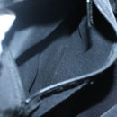 BURBERRY Shoulder Bag Nylon Black Silver Auth bs25785-12