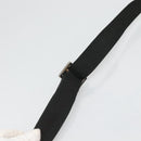 BURBERRY Shoulder Bag Nylon Black Silver Auth bs25785-8