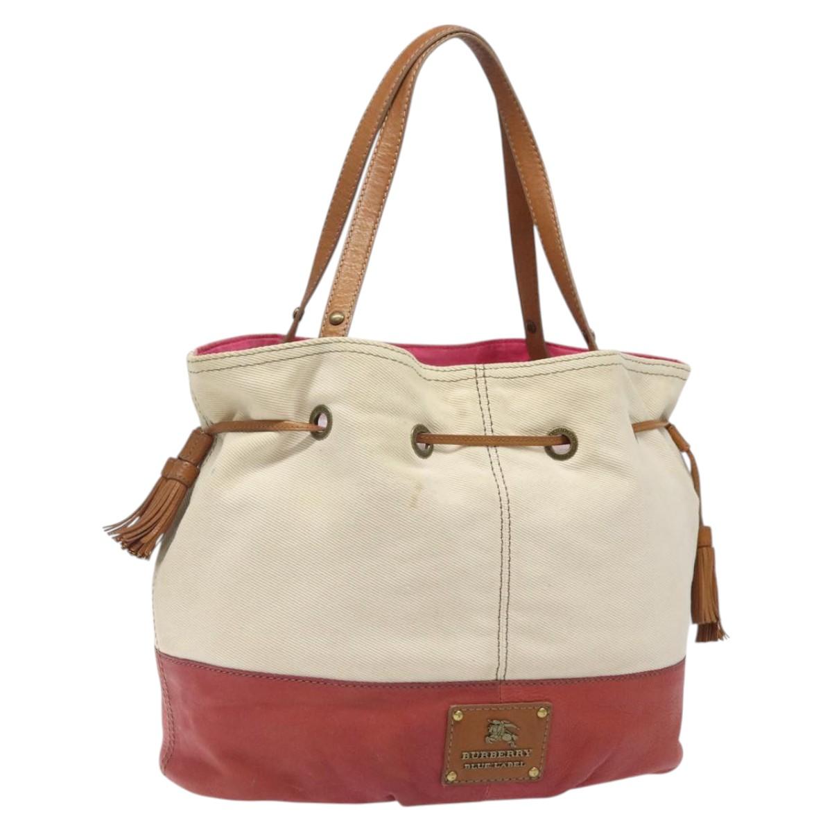 美品 BURBERRY BLUE LABEL ノバチェック トートバッグ