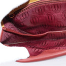 CARTIER Shoulder Bag Leather Yellow Gold Auth bs25792-21