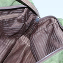 PRADA Shoulder Bag Nylon Green Silver Auth bs25797-19