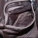 PRADA Shoulder Bag Nylon Green Silver Auth bs25797-21