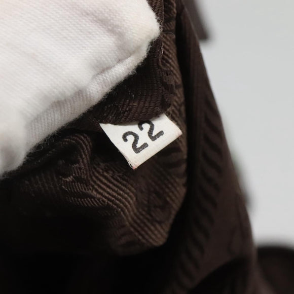 PRADA Shoulder Bag Nylon Green Silver Auth bs25797