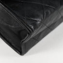 CHANEL Matelasse Chain Shoulder Bag Lamb Skin Black Gold CC Auth bs25799-16