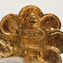 CHANEL Earring metal Gold CC Auth bs25806-5