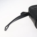 Burberrys Clutch Bag Leather Black Auth bs25815-8