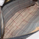 Burberrys Clutch Bag Leather Black Auth bs25815-11