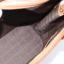 CELINE Hand Bag Leather Brown Gold Auth bs25822-18