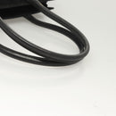 Salvatore Ferragamo Gancini Shoulder Bag Suede Black Silver Auth bs25826-7