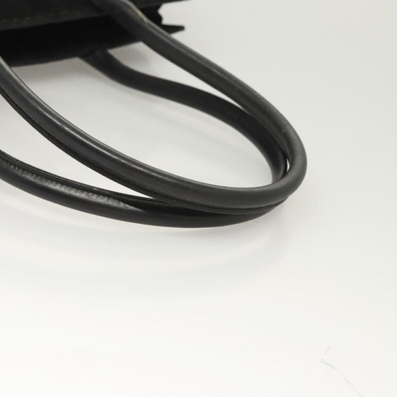 Salvatore Ferragamo Gancini Shoulder Bag Suede Black Silver Auth bs25826