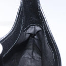 Salvatore Ferragamo Shoulder Bag Canvas Navy Silver Auth bs25827-17