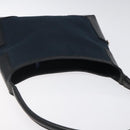 Salvatore Ferragamo Shoulder Bag Canvas Navy Silver Auth bs25827-6